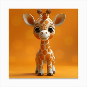 Giraffe Canvas Print