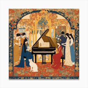 Chinese Music Canvas Print