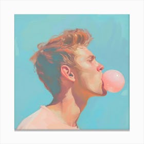 Chewing Gum Canvas Print