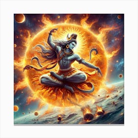 Lord Shiva 18 Canvas Print