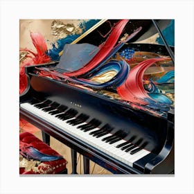 Grand Piano 1 Canvas Print