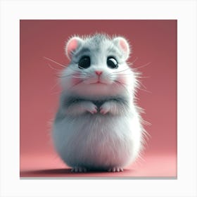 Cute Hamster 7 Canvas Print