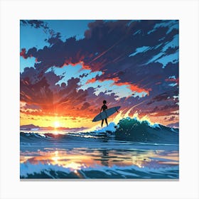 Surfer 1 Canvas Print