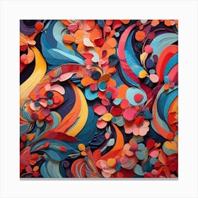 Paper Art Canvas Print