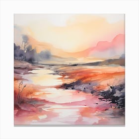 Tranquil Hues of Nature Canvas Print