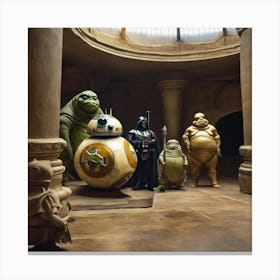Star Wars The Force Awakens 20 Canvas Print