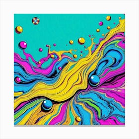 Abstract painting 1 Canvas Print