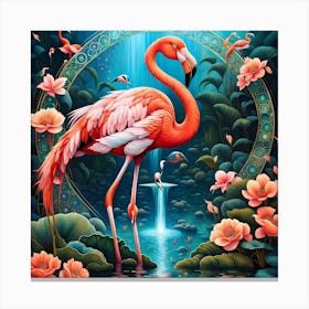 Flamingo Canvas Print