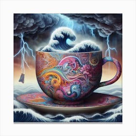 Cup Of Tea Canvas Print