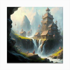 Fantasy Painting 1 Canvas Print