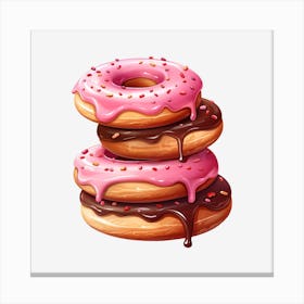 Donuts 1 Canvas Print