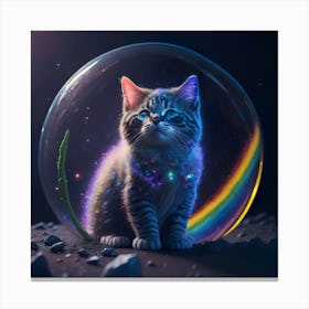 Cat Galaxy (24) Canvas Print