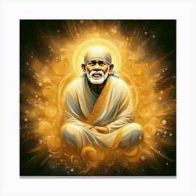 Sai Baba 7 Canvas Print