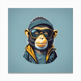 Chimpanzee Canvas Print