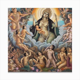 Mother Of God Canvas Print