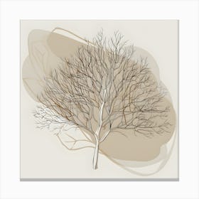 Bare Tree Canvas Print