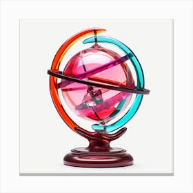 Colorful Globe Canvas Print