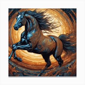 Horse Of The Sun Canvas Print