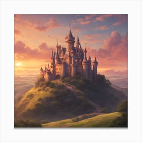 Cinderella Castle Canvas Print