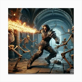 Dark Souls 2 Canvas Print