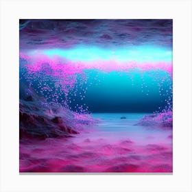 Underwater Scene Canvas Print