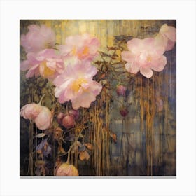 Muted Roses Canvas Print