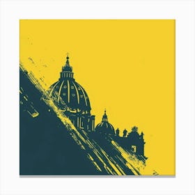 A Vatican City Vector Design Illustration 1720445017 4 Canvas Print