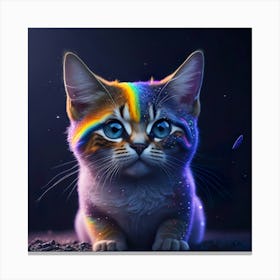 Cat Galaxy (14) Canvas Print