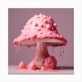 Pink Shroom Canvas Print