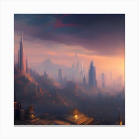 Cityscape Canvas Print