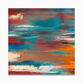 Painted Wall Canvas Print