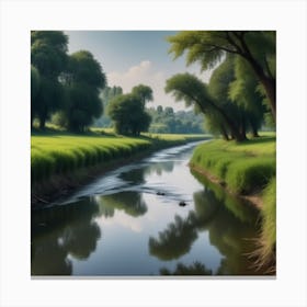 Landscape Painting 194 Canvas Print