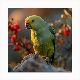 Parrot 24 Canvas Print