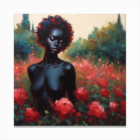 queen of the Roses Canvas Print