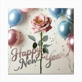 Happy New Year Canvas Print