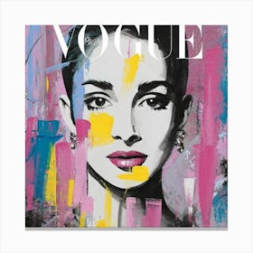 Vogue Cover 1 Canvas Print