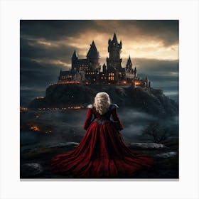 Default Elden Ring Landscape Hogwarts Castle Epic Night 8k Rea 3 Canvas Print