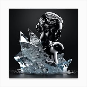 Ice Sculpture 5 Canvas Print