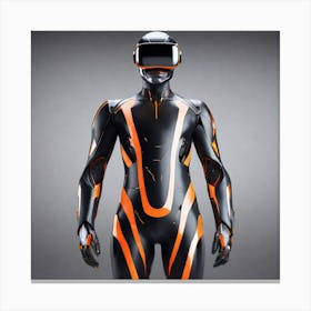 Futuristic Suit 23 Canvas Print