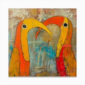 Two Toucans Canvas Print