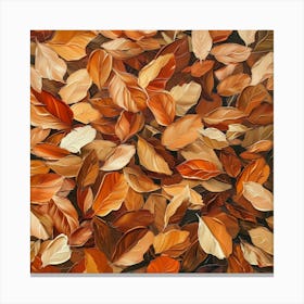 Autumn Leaves 42 Canvas Print