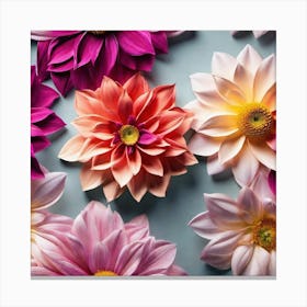 Flowers Stock Videos & Royalty-Free Footage 4 Canvas Print