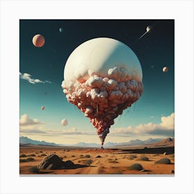 Cloud In The Sky Canvas Print