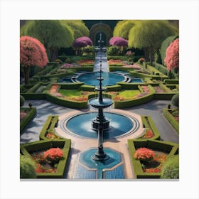 California Garden 1 Canvas Print