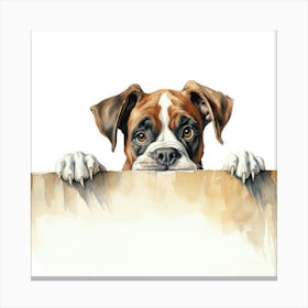 Boxer Dog 13 Canvas Print