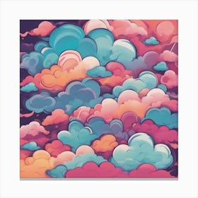 Clouds In The Sky 1 Canvas Print