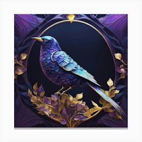 Bird Of The Forest Canvas Print