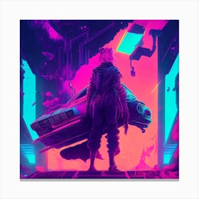 Back To The Future Canvas Print