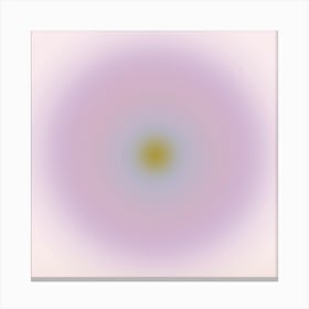 The Music Inside Of You Gradient Square Canvas Print