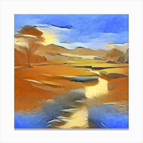 Landscape Painting Canvas Print